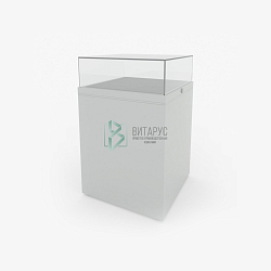 Экспозиционная витрина горизонтальная на тумбе Мо.2.203